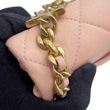 Load image into Gallery viewer, CHANEL Matelasse Chain Shoulder Bag with Rhinestone PinkAS4595 Lambskin Size 20