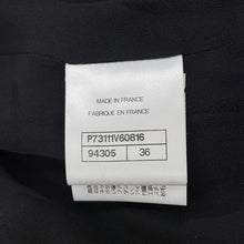 Load image into Gallery viewer, CHANEL Jacket Size 36 BlackP73111-V60816-94305 Wool100%