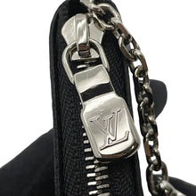 Load image into Gallery viewer, LOUIS VUITTON Pochette Cles NoirN60155 Damier Graphite