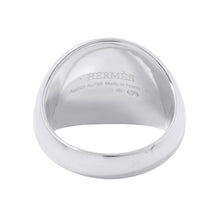 将图像加载到图库查看器中,HERMES Exlibris Chevalier Ring Size 54/#14 K18PG SV925