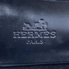 将图像加载到图库查看器中,HERMES Ballet shoes Meri Black Calf Leather Size 37H