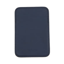 Load image into Gallery viewer, HERMES Card Case Magsafe Eman “Stole Number” BlueNavy/Multicolor Swift Leather Felt