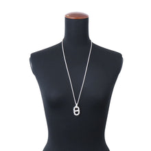 将图像加载到图库查看器中,HERMES Chaine d'Ancre Area II Pendant Size GM SV925