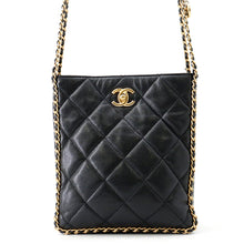 Load image into Gallery viewer, CHANEL Matelasse ChainShoulder Bag BlackAS3470 Caviar Leather