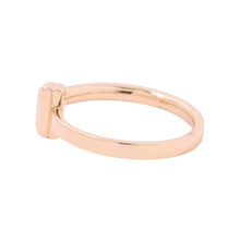 Load image into Gallery viewer, TIFFANY&Co. T One Narrow Ring Size Approximately No. 1667797388 18K Pink Gold