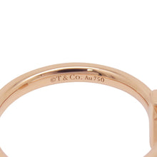 Load image into Gallery viewer, TIFFANY&Co. T One Narrow Ring Size Approximately No. 1667797388 18K Pink Gold