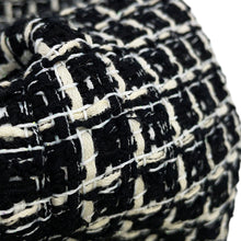 将图像加载到图库查看器中,CHANEL COCO Button Tweed Jacket Size 38 White/BlackP78909-V70693-NAAWH Cotton Polyester Viscose Fabric