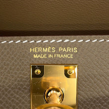 Load image into Gallery viewer, HERMES Mini Kelly 2 Etoupe Epsom