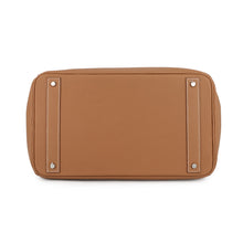 Load image into Gallery viewer, HERMES HAUT A COURROIES Gold Togo Leather Size 40