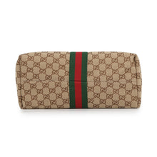 Load image into Gallery viewer, GUCCI Gillio Large Tote Japan Limited Edition Beige/Brown865452 FAFZE 9871 GG Supreme Canvas Leather