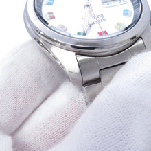 将图像加载到图库查看器中,SEIKO SEIKO 5Sports Rowing Blazers Collaboration - Limited Edition of 888 Pieces Worldwide W41mm Stainless Steel White DialSRPJ71