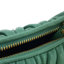 将图像加载到图库查看器中,MIUMIU Wonder Matelassé 2WAY Hobo Bag Salvia Green5BC125_N88_F0092_V_OOY Nappa Leather