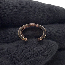 Load image into Gallery viewer, HERMES Pop Ash Ear Cuff White Gold Plated Lacquer