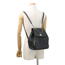 将图像加载到图库查看器中,CHANEL Matelasse Backpack BlackA93748-B05052-94305 Caviar Leather