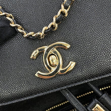 将图像加载到图库查看器中,CHANEL Matelasse Backpack BlackA93748-B05052-94305 Caviar Leather