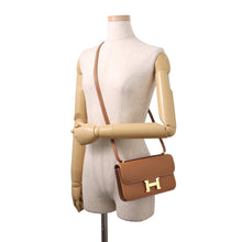 将图像加载到图库查看器中,HERMES Constance Elan Miroir Gold Epsom