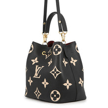 Load image into Gallery viewer, LOUIS VUITTON Neonoe Noir/BeigeM45497 Bicolor Monogram Empreinte Leather Size MM
