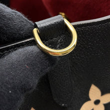 Load image into Gallery viewer, LOUIS VUITTON Neonoe Noir/BeigeM45497 Bicolor Monogram Empreinte Leather Size MM