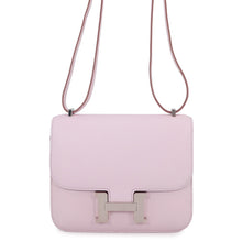 Load image into Gallery viewer, HERMES Constance3 Miroir mauve pail Chevre Myzore Goatskin Size Mini