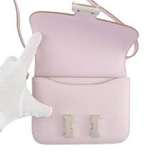 Load image into Gallery viewer, HERMES Constance3 Miroir mauve pail Chevre Myzore Goatskin Size Mini