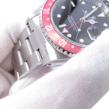 Load image into Gallery viewer, ROLEX GMT MasterII W40mm Stainless Steel Black Dial16710