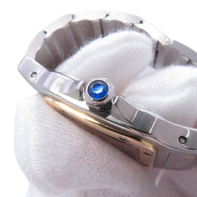 Load image into Gallery viewer, CARTIER Santos Garbe SM H35.5mm x W23.5mm Stainless Steel K18YG Ivory DialW20012C4