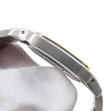 将图像加载到图库查看器中,CARTIER Santos Galve LM W41mm×29mm Stainless Steel K18YG Silver DialW20058C4