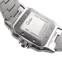 将图像加载到图库查看器中,CARTIER Santos Galve LM W41mm×29mm Stainless Steel K18YG Silver DialW20058C4
