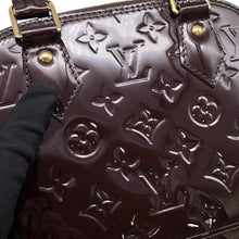 Load image into Gallery viewer, LOUIS VUITTON Alma AmaranteM91678 Monogram Vernis Leather Size BB