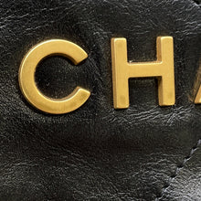 将图像加载到图库查看器中,CHANEL CHANEL22 Backpack BlackAS3859 Shiny Calf Leather Size Small
