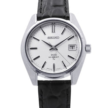Load image into Gallery viewer, SEIKO King Seiko Hi-Beat W36mm Stainless Steel Leather Silver Dial4502-7001