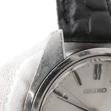 Load image into Gallery viewer, SEIKO King Seiko Hi-Beat W36mm Stainless Steel Leather Silver Dial4502-7001