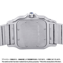 Load image into Gallery viewer, CARTIER Santos Galve LM H41mm×W29mm Stainless Steel K18YG Ivory DialW20011C4