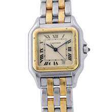 Load image into Gallery viewer, CARTIER PANTHERE2 Low MM H26.8mm×W26.5mm Stainless Steel K18YG Ivory DialW25028B6