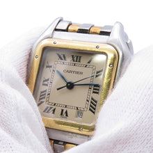 Load image into Gallery viewer, CARTIER PANTHERE2 Low MM H26.8mm×W26.5mm Stainless Steel K18YG Ivory DialW25028B6