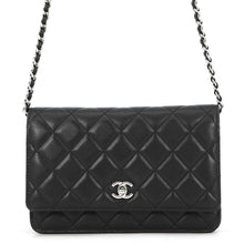 Load image into Gallery viewer, CHANEL Classic Matelasse Chain Wallet BlackAP4241-Y01480-C3906 Lambskin