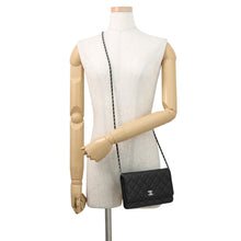 Load image into Gallery viewer, CHANEL Classic Matelasse Chain Wallet BlackAP4241-Y01480-C3906 Lambskin