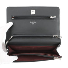 Load image into Gallery viewer, CHANEL Classic Matelasse Chain Wallet BlackAP4241-Y01480-C3906 Lambskin