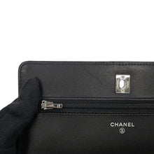 Load image into Gallery viewer, CHANEL Classic Matelasse Chain Wallet BlackAP4241-Y01480-C3906 Lambskin