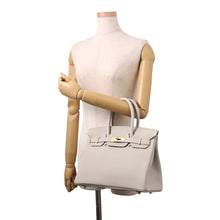 Load image into Gallery viewer, HERMES Birkin Pearl Grey Togo Leather Size 30