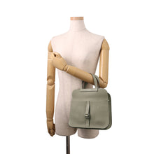 Load image into Gallery viewer, HERMES Halzan Sage Taurillon Clemence Size 25