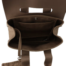 Load image into Gallery viewer, HERMES Valparaiso Etoupe Toile Chevrons Leather Size PM