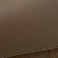将图像加载到图库查看器中,HERMES Valparaiso Etoupe Toile Chevrons Leather Size PM