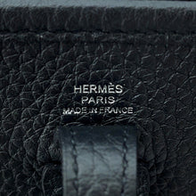将图像加载到图库查看器中,HERMES Evelyne Long Black Taurillon Clemence Size TPM