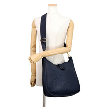 Load image into Gallery viewer, HERMES Evelyne Blue Nuit Taurillon Clemence Size GM
