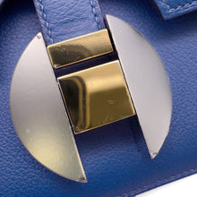Load image into Gallery viewer, HERMES 2002 Shoulder Bag Blue Brighton Evercolor Size 20