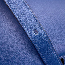 Load image into Gallery viewer, HERMES 2002 Shoulder Bag Blue Brighton Evercolor Size 20