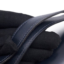 将图像加载到图库查看器中,HERMES Ring Shoulder Bag Navy Box Calf Leather