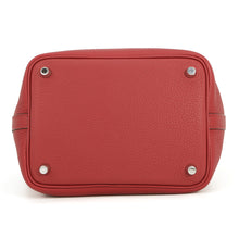 Load image into Gallery viewer, HERMES Picotin Lock Rouge Garance Taurillon Clemence Size PM