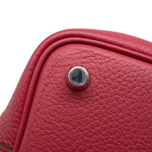 Load image into Gallery viewer, HERMES Picotin Lock Rouge Garance Taurillon Clemence Size PM